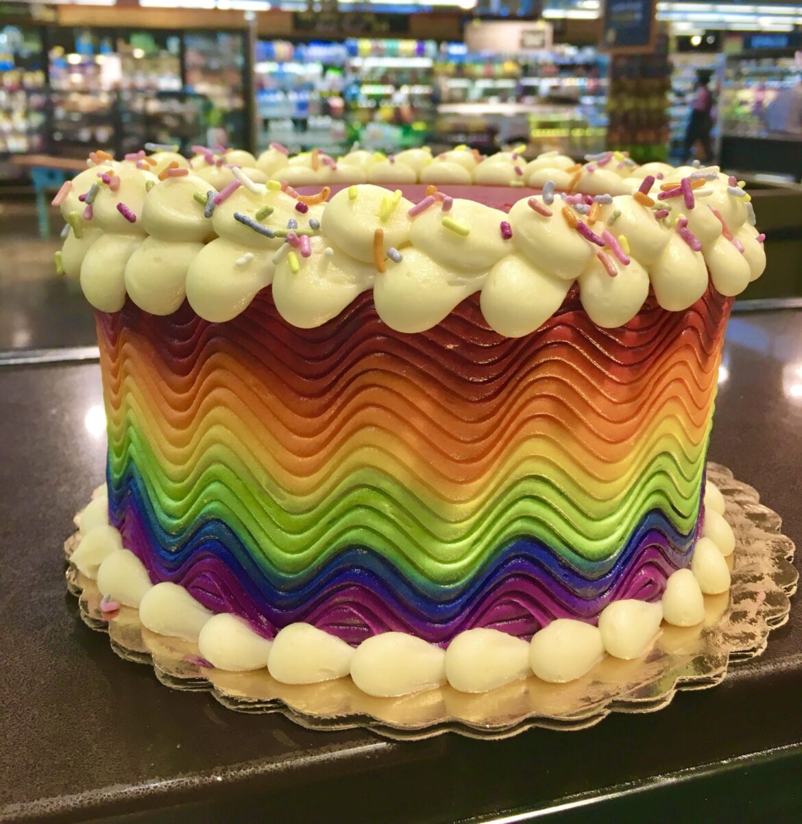 Decorated at a Whole Foods I used to work at.