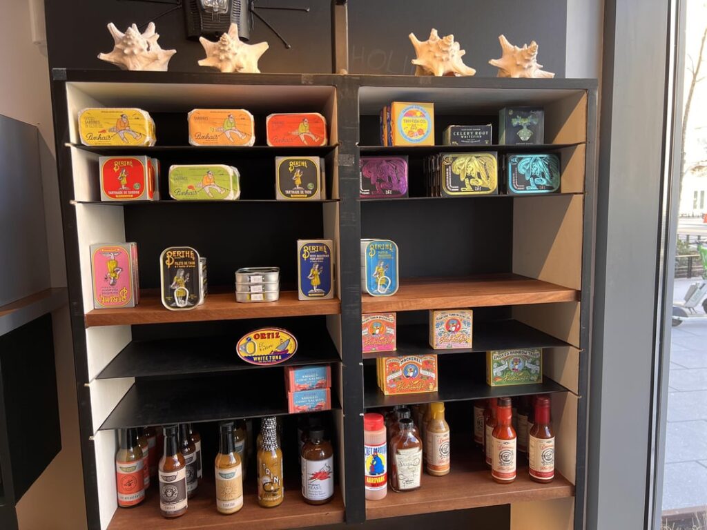 Vacationing in Washington DC and found some canned sardines!