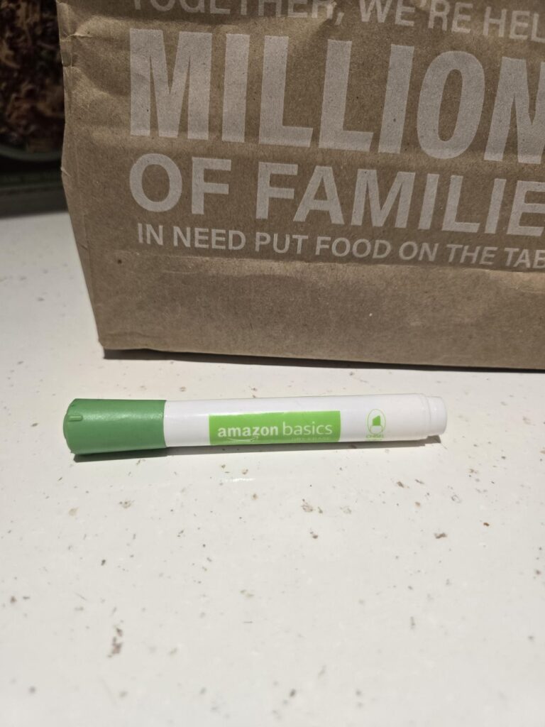 I wasn't aware that dry erase markers were ingredients