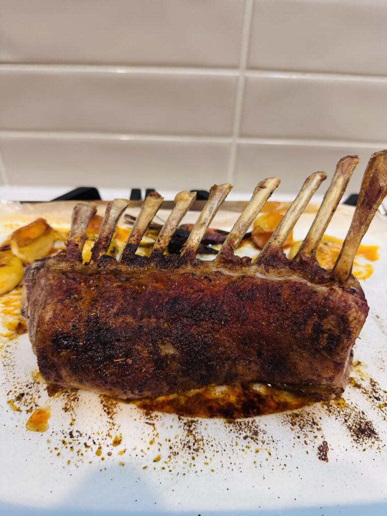 Rack of lamb
