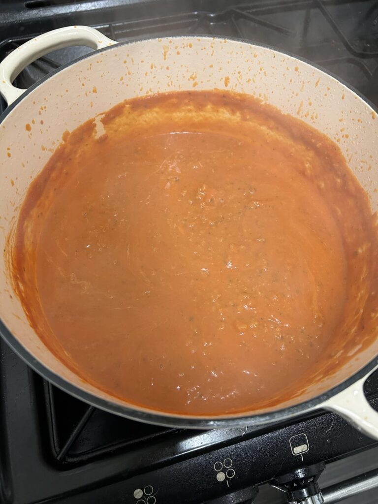 Homemade sausage pasta bake. True comfort food.