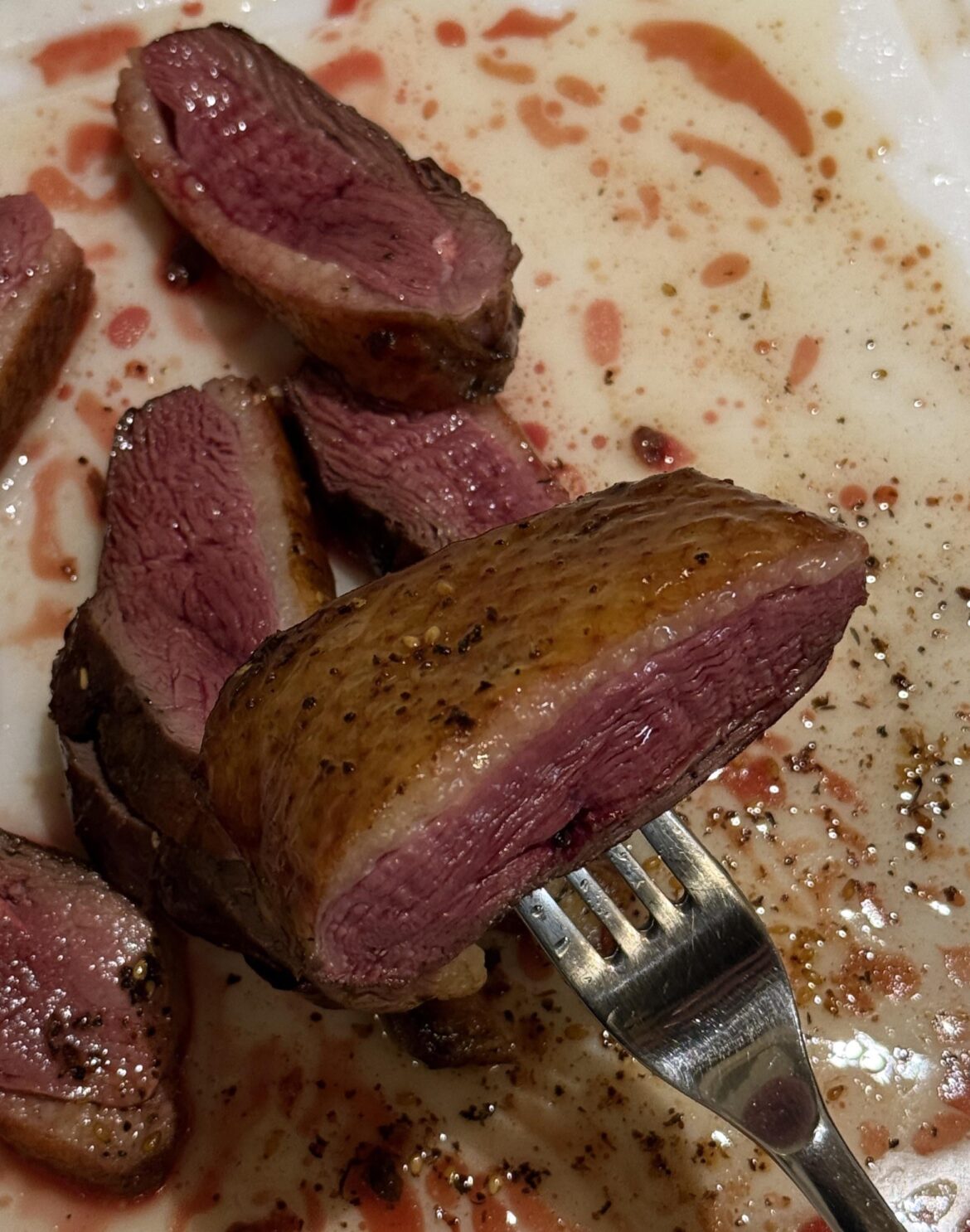 Not beef steak but thought you’d appreciate the duck