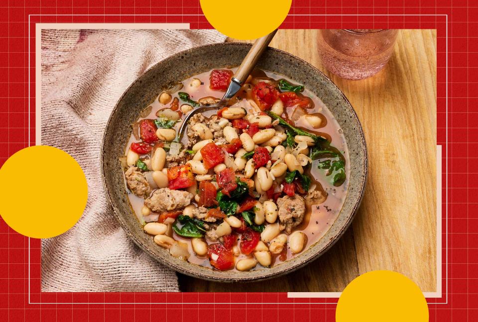Recipe photo: Robby Lozano. EatingWell design. 