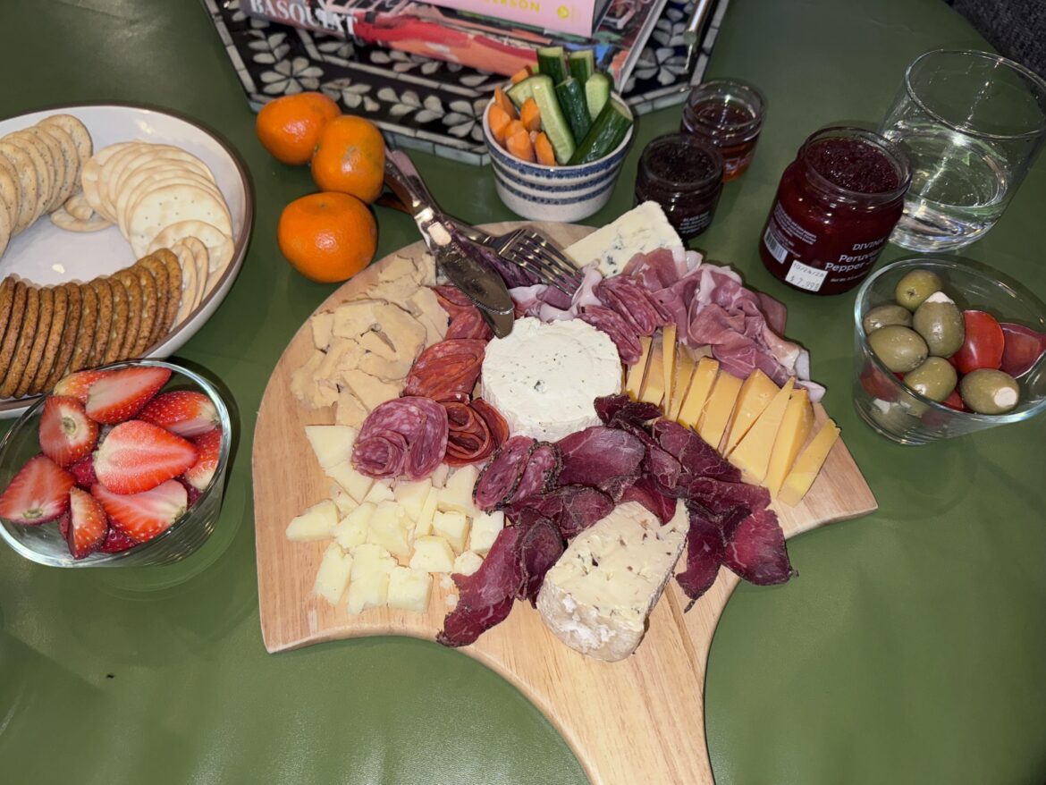 A little board for movie night