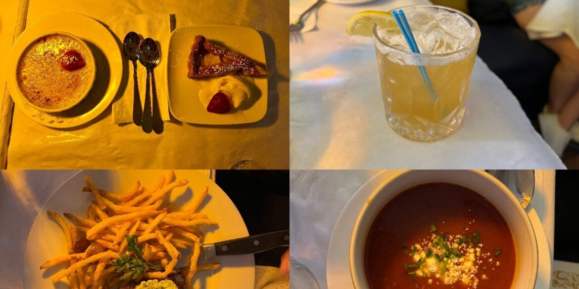 French Food at Cafe du Soleil During the Paris Olympics French Food at Cafe du Soleil During the Paris Olympics