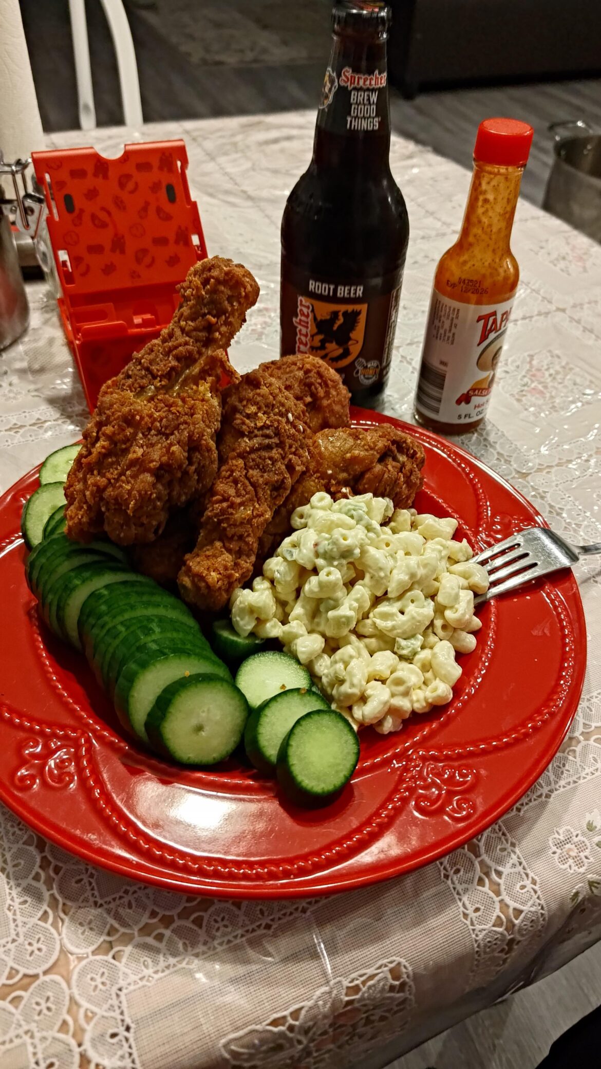 This is what I call a good night sleep meal.