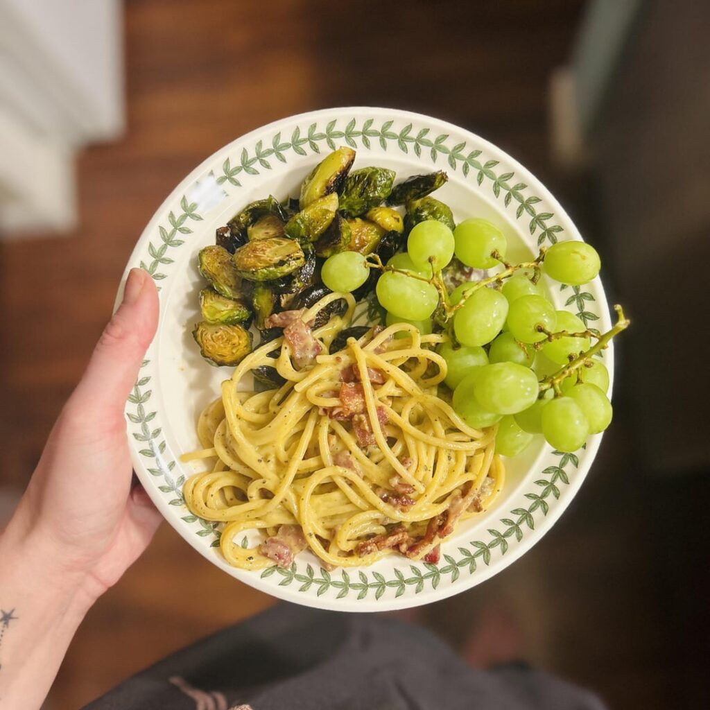 Made carbonara for the first time and it was so good I made it again 3 days later Made carbonara for the first time and it was so good I made it again 3 days later