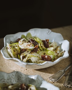 Celery and fennel salad