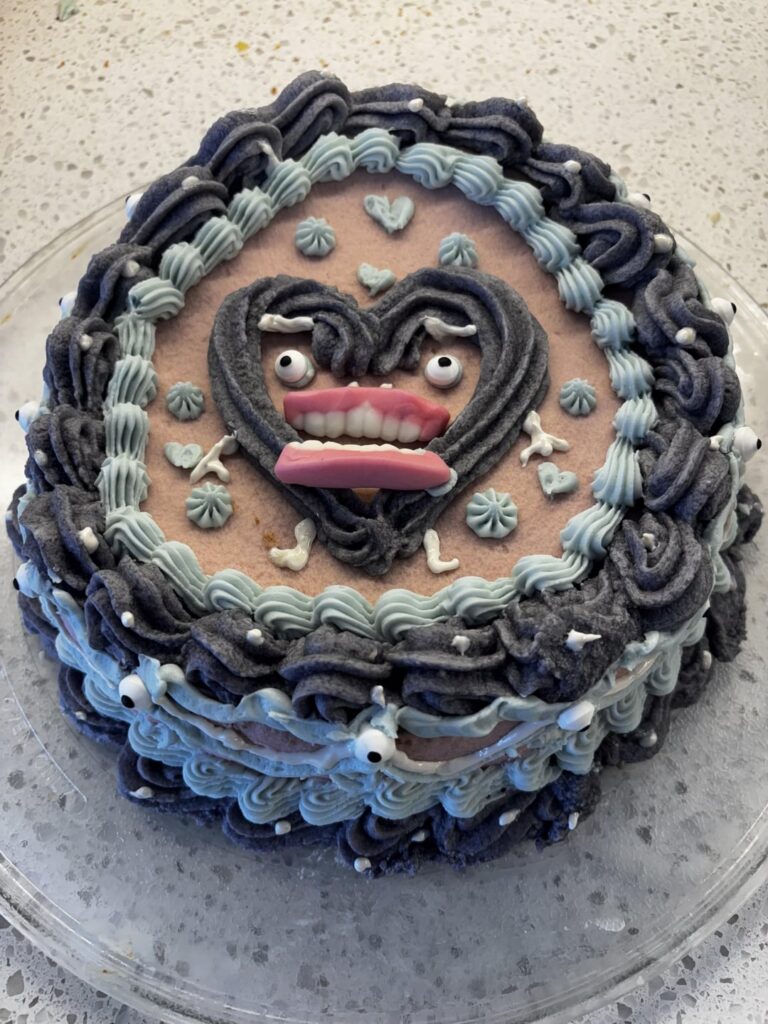 first time decorating a cake how bad is it