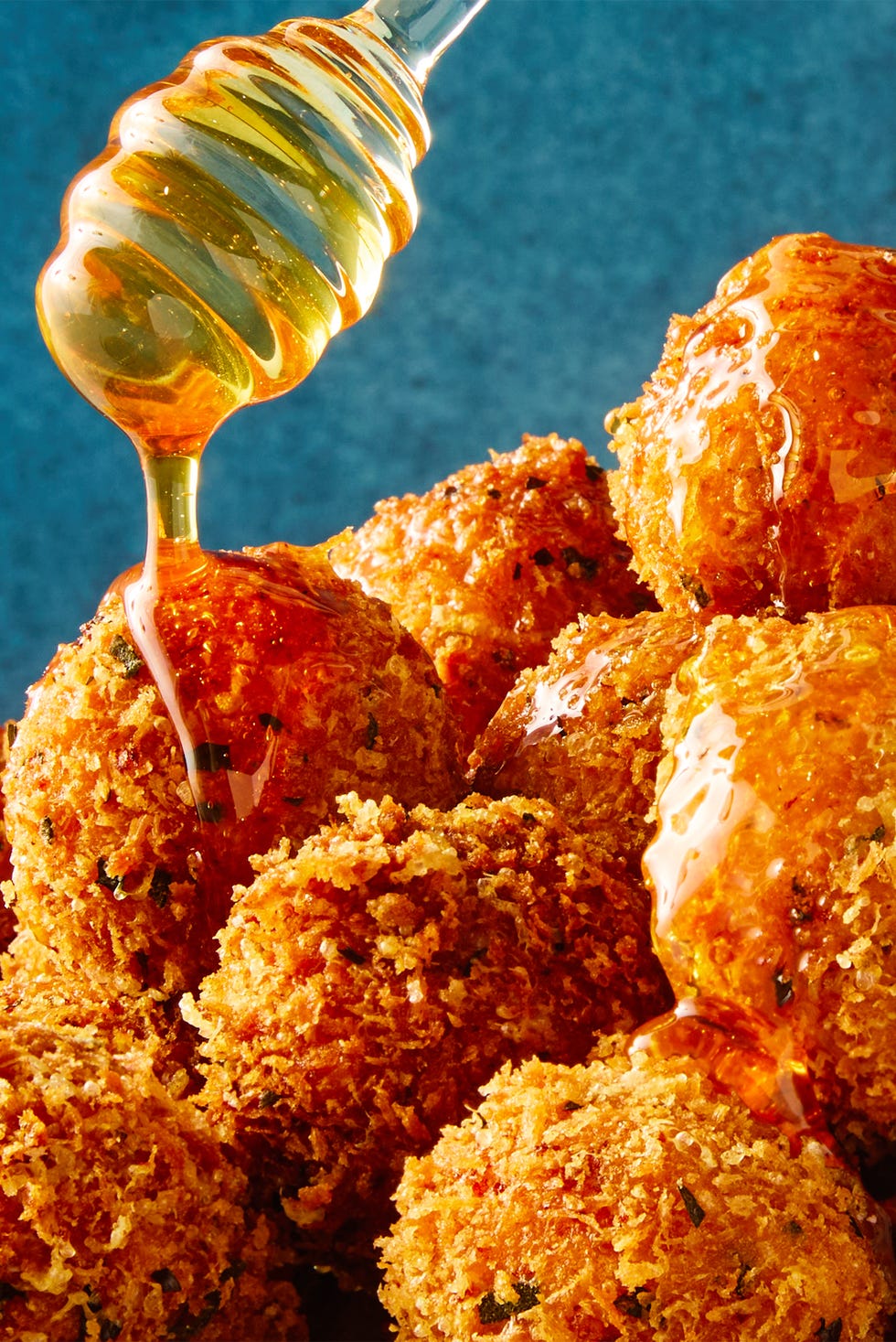 fried cheesy sweet potato bites