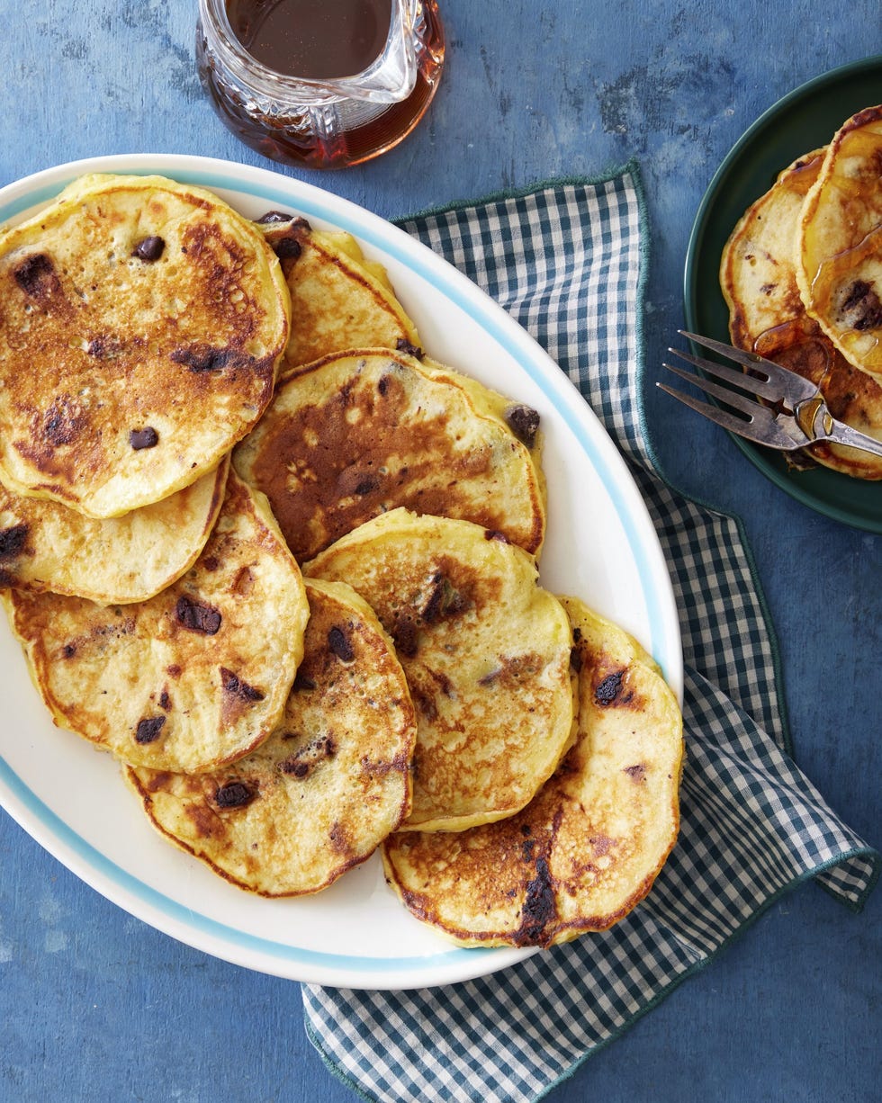 chocolate clementine pancakes