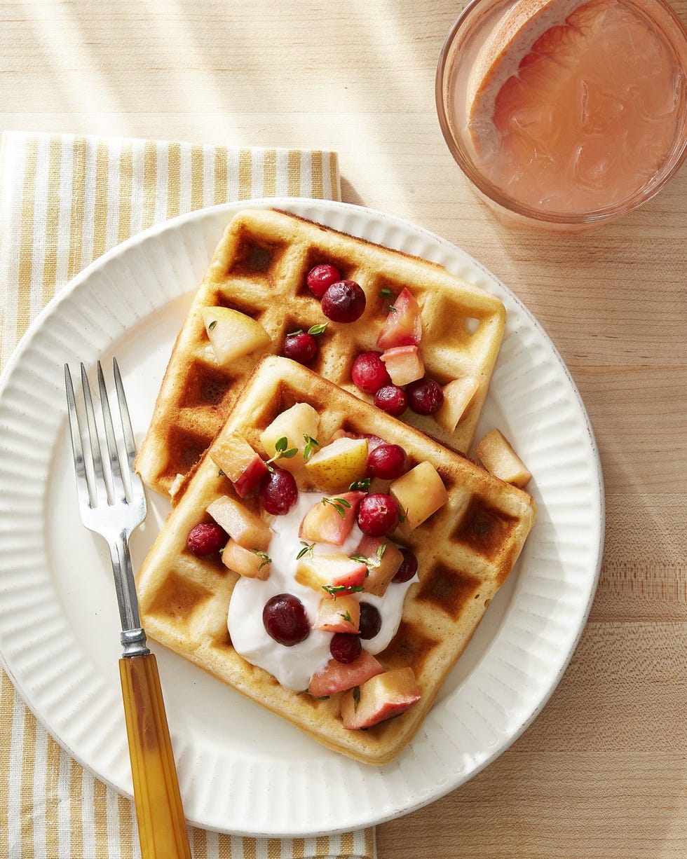 overnight yeasted waffles