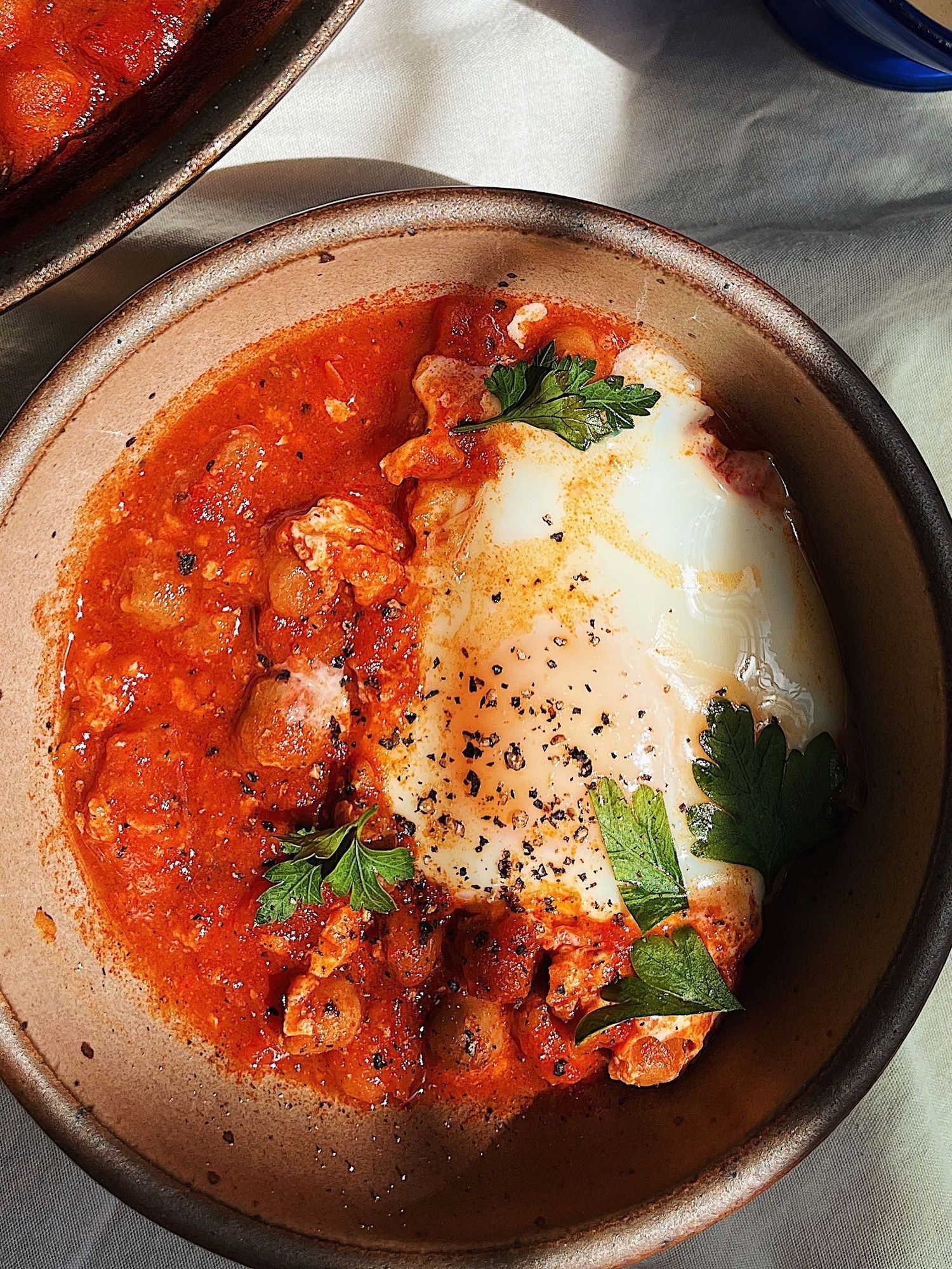 Citrusy Chickpea Shakshuka
