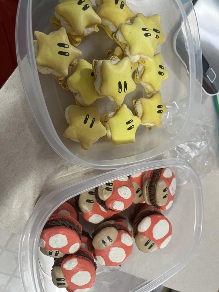 super mario 🍄 & ⭐️ macarons