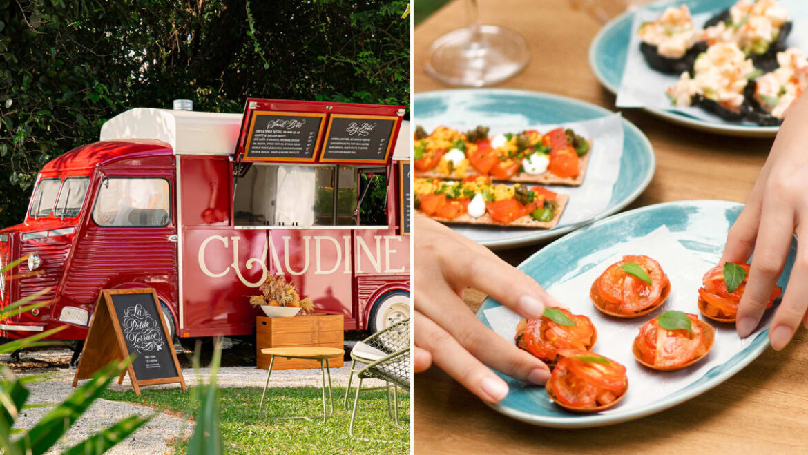 French Restaurant Claudine’s Cute Vintage Food Truck Serves Gourmet Snacks From $16 French restaurant Claudine’s cute vintage food truck serves gourmet snacks from S$16