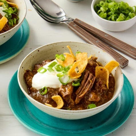 slow cooker chipotle beef chili comfort food
