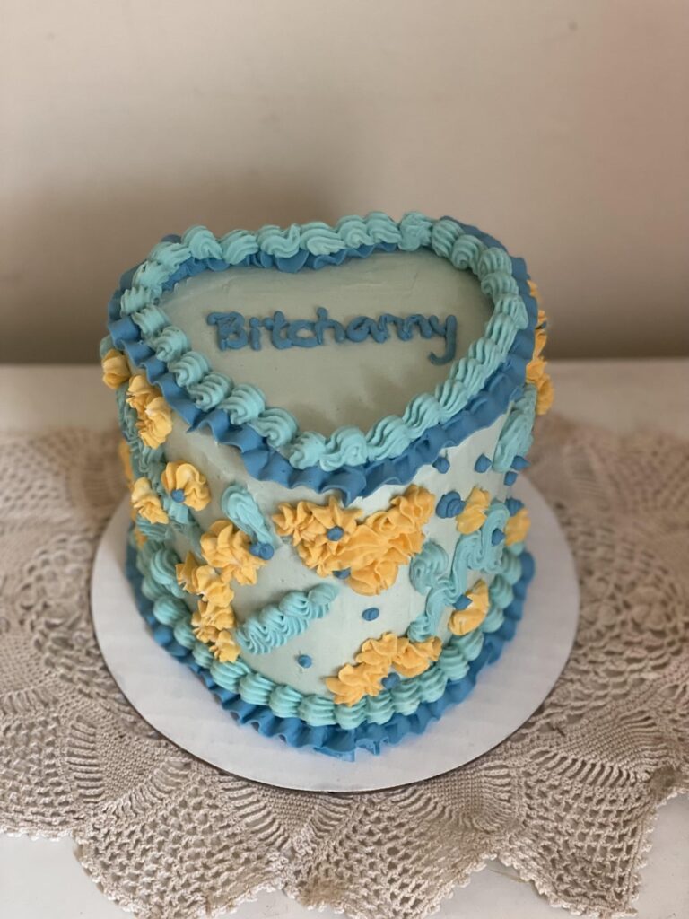 My first paid cake order!