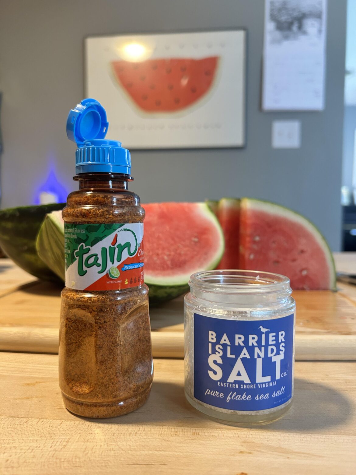 Tajin or salt on watermelon? Where do we stand?