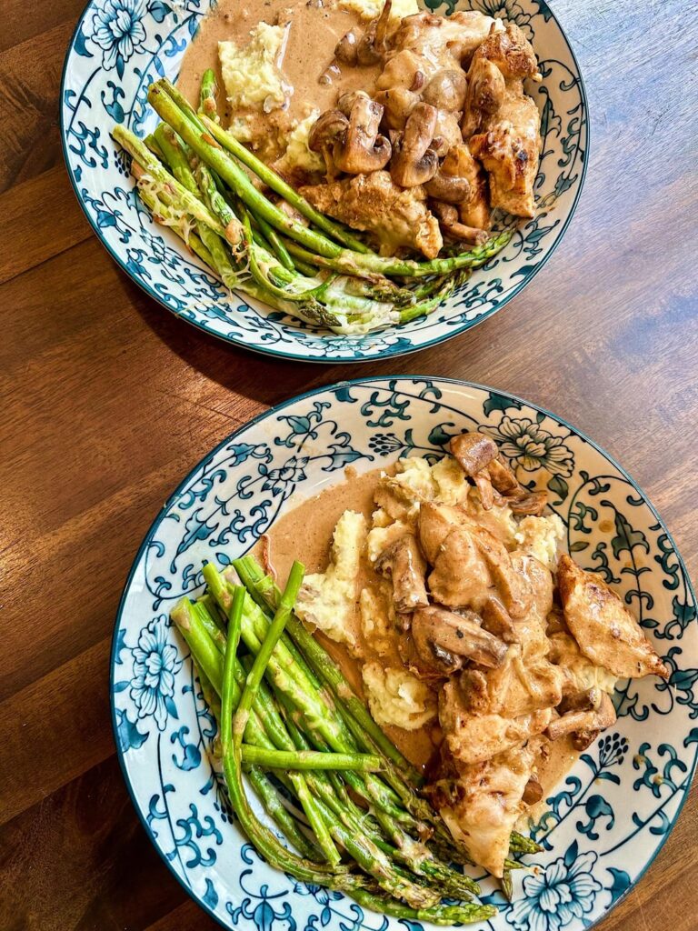 Family Style Shroom and Chicken Bake
