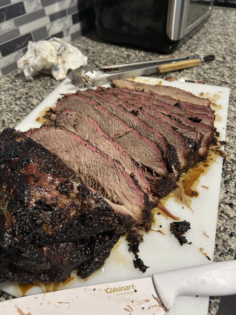 Retired from the military last year and decided to spend my days BBQin, first brisket and my smoker setup. Any advice or critique welcome!