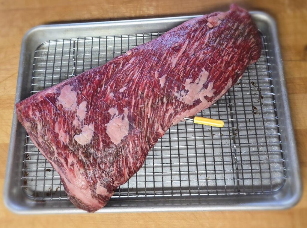 Tri tip - seared twice, 131 for 6 hours. Turned out amazing.