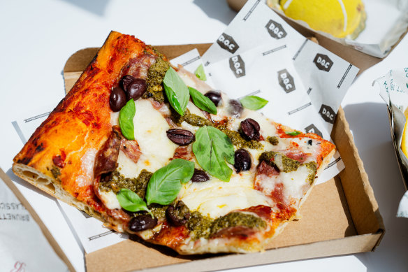 There’s pizza by the slice from D.O.C.