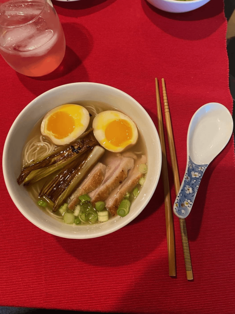 I made Duck Ramen