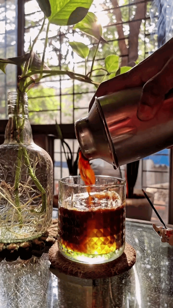 My version of Coffee Lemon Tonic. Another day another brew!