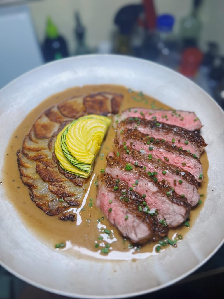 Treated myself to Au Poivre