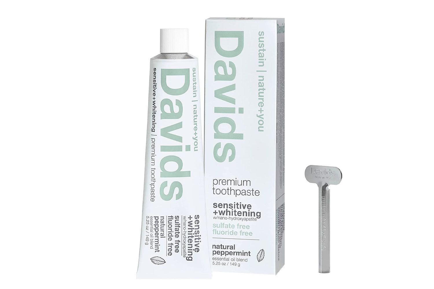 Davids Sensitive Whitening nano-Hydroxyapatite Toothpaste