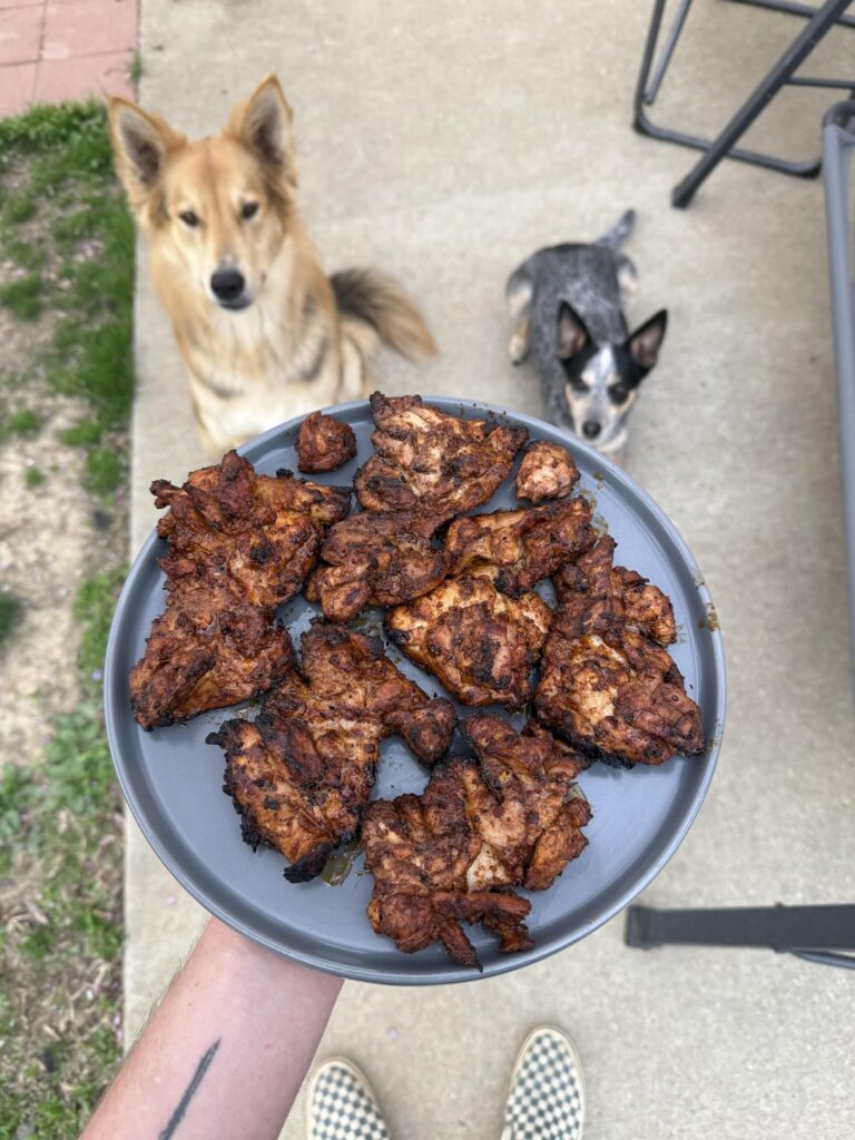 Chicken Shawarma on the Kettle