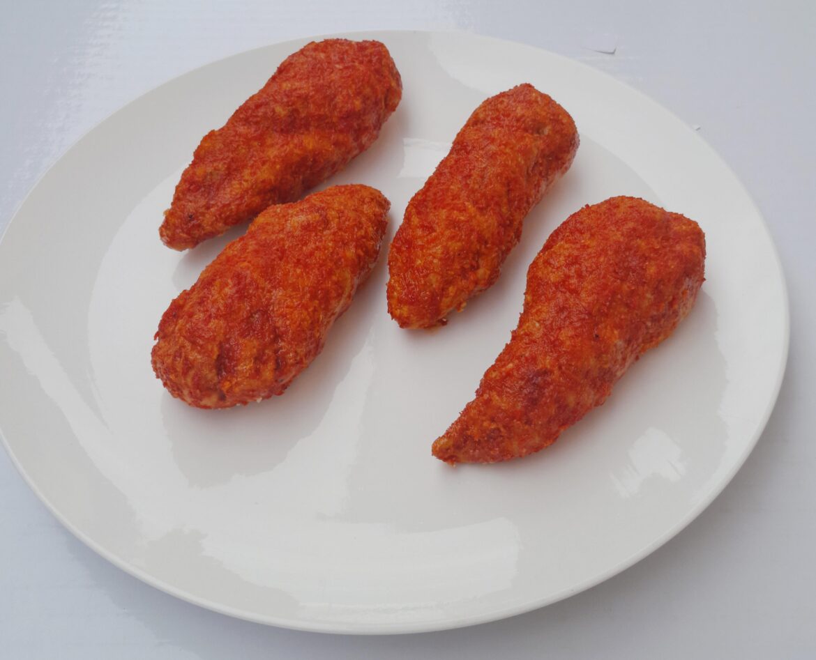 Is it cake challenge. Realistic chicken tenders edition. How did I do?