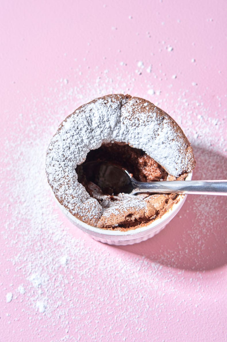 chocolate souffle
