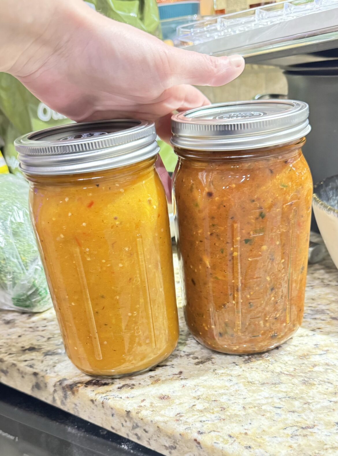 Habanero Mango and Jalapeño Serano Salsa