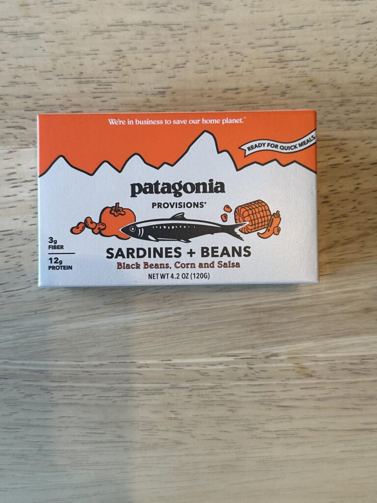 Patagonia Sardines + Beans