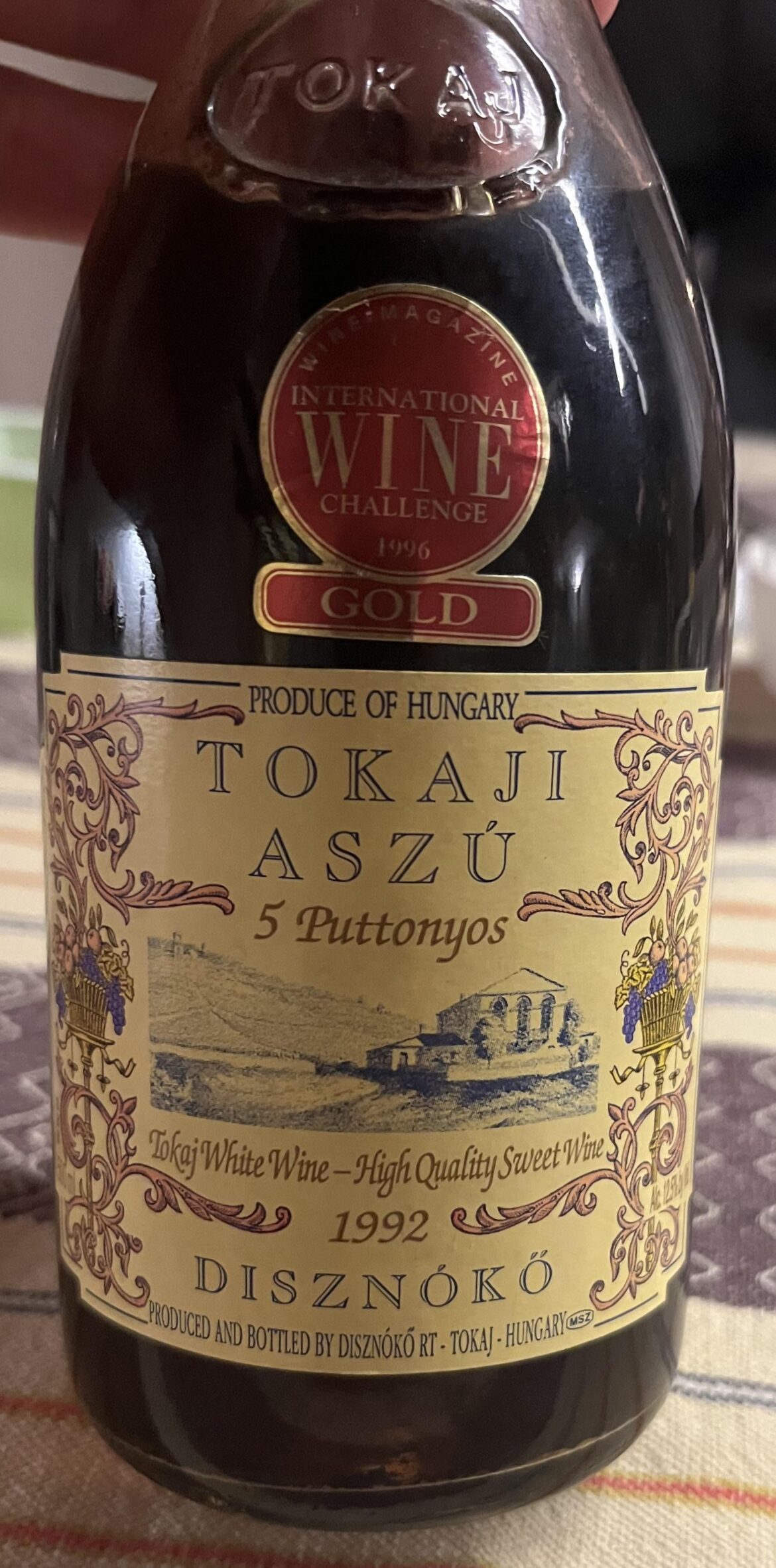 Found this bottle in the basement