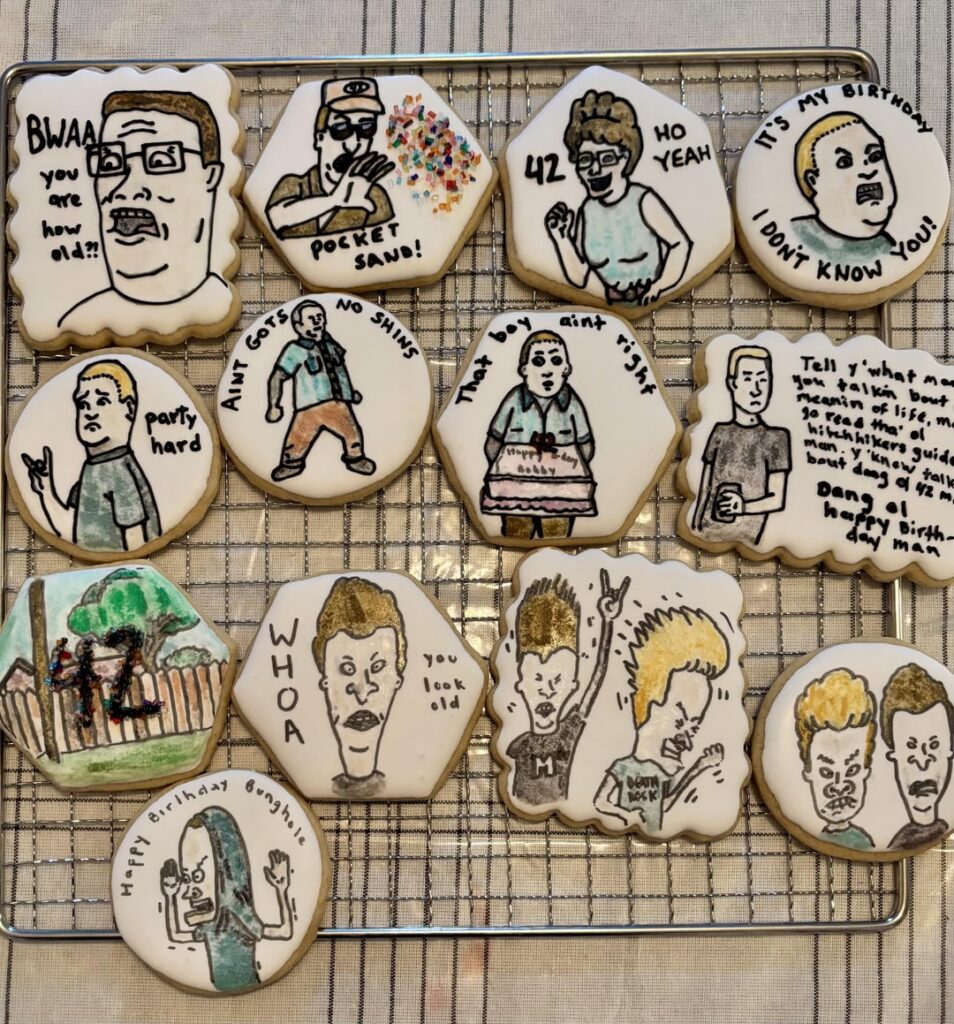 King of the Hill - painting