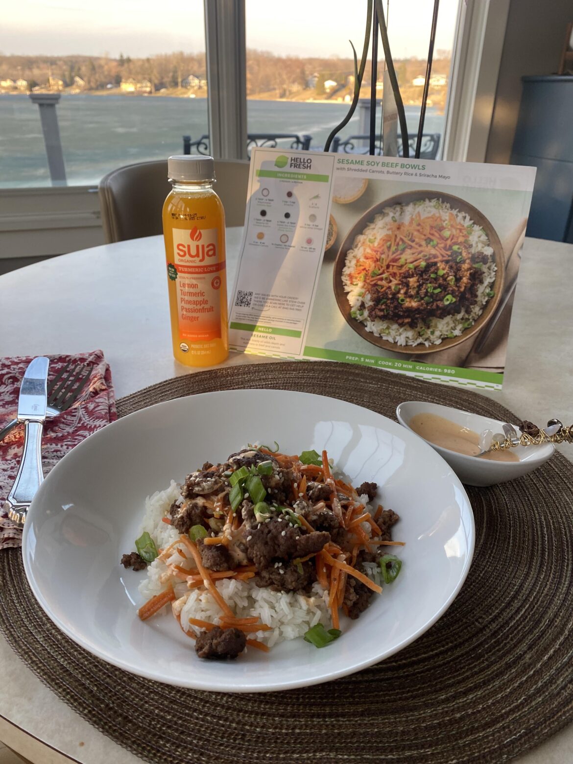 Sasame Soy Bowl !  Tasty and easy !