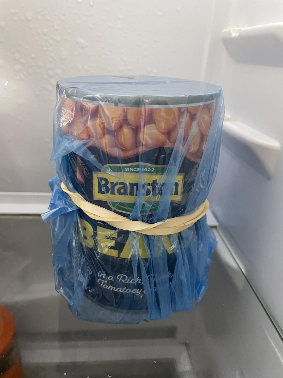 How long will an opened can of baked beans last in the fridge?
