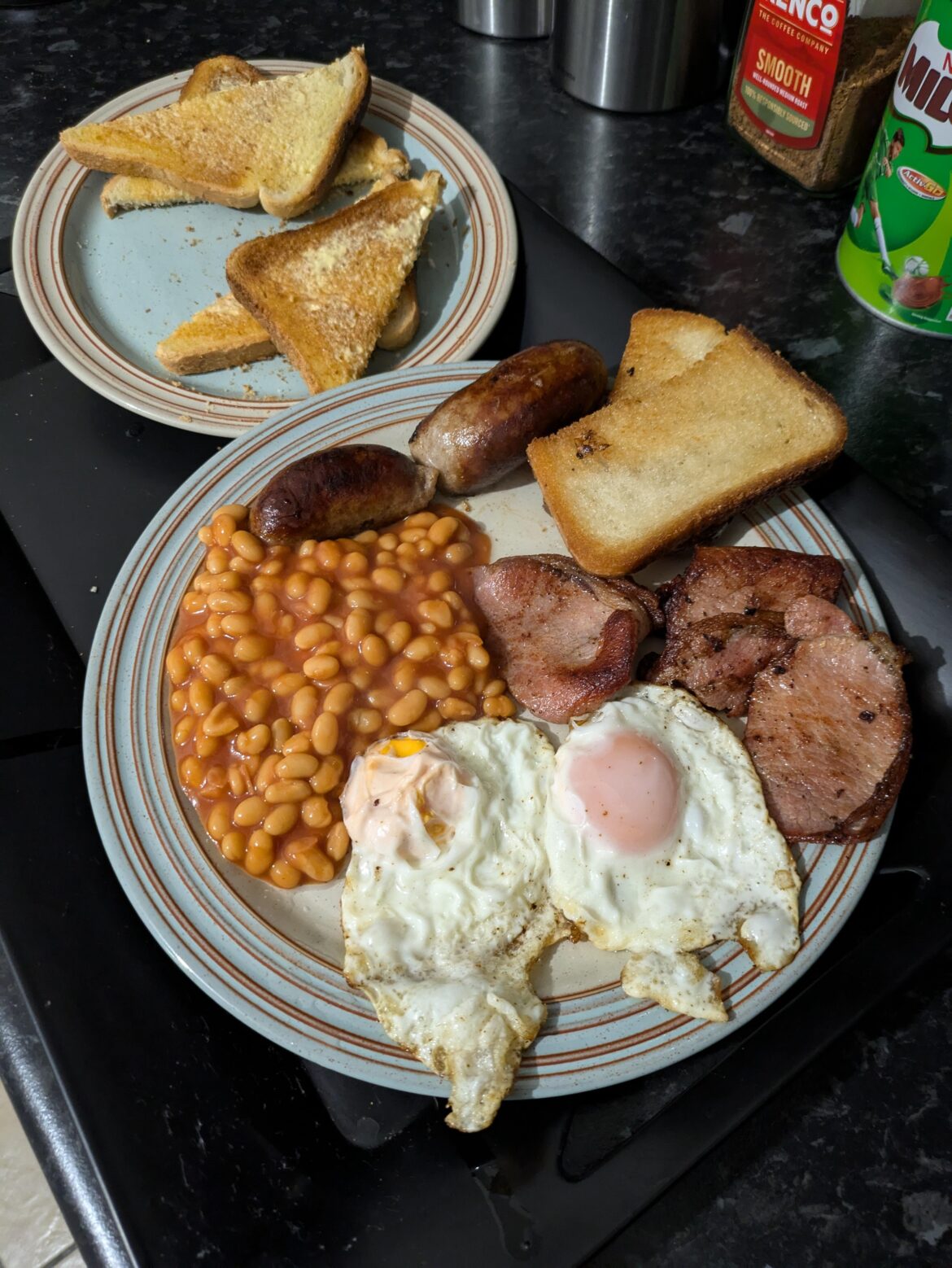 Sunday evening fry up