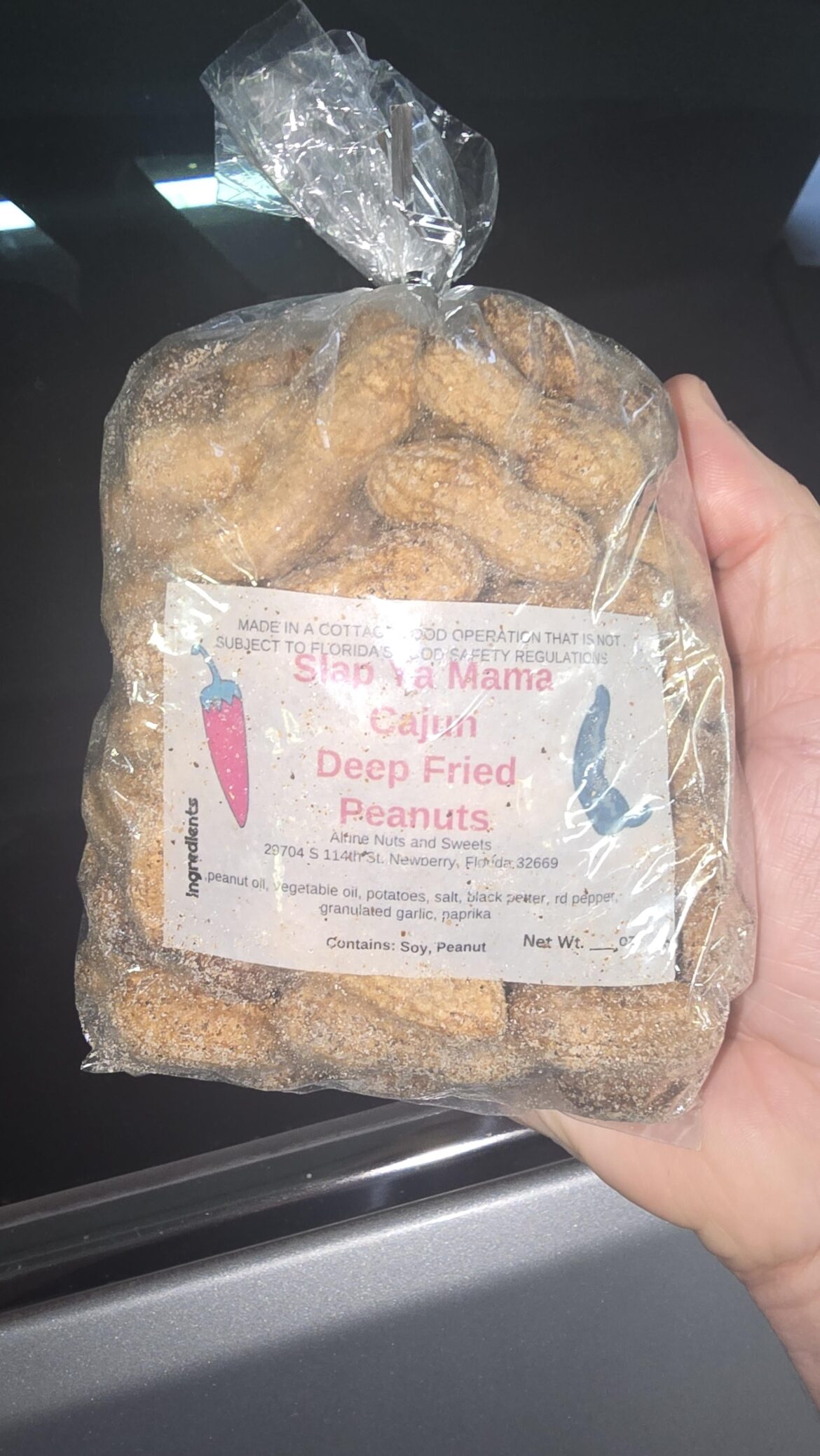 Deep Fried spicy peanuts!