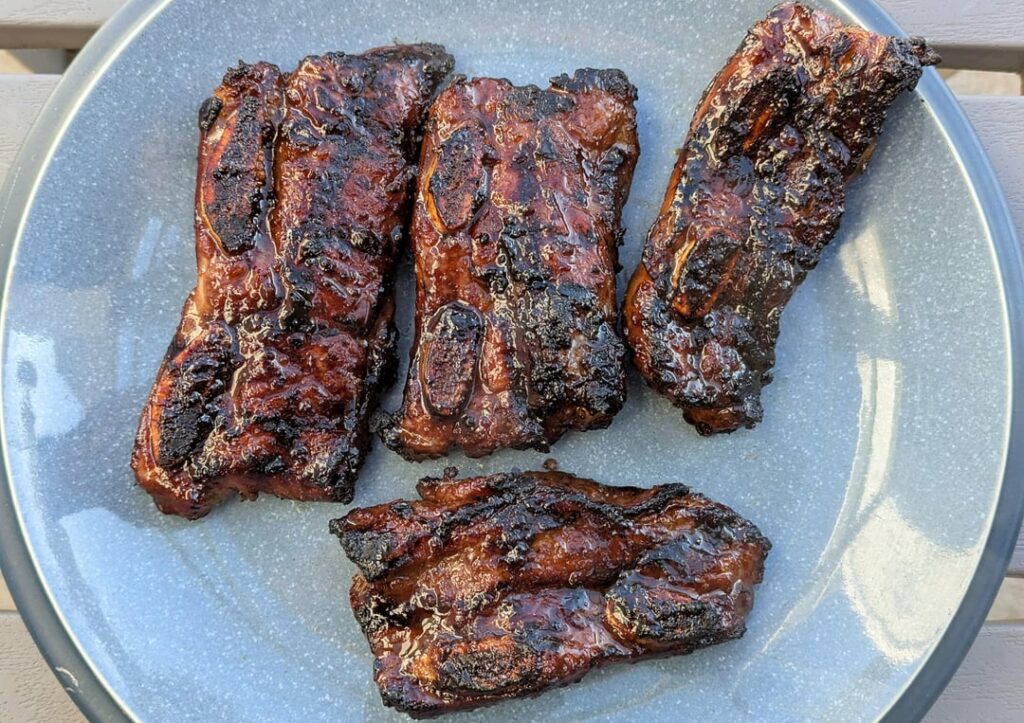 Grilled thick cut kalbi / galbi beef