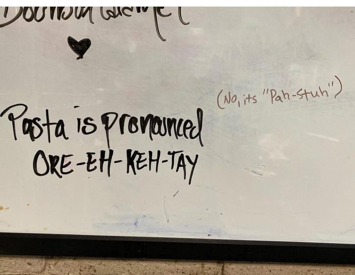 When your dishwasher is the only dad on the crew