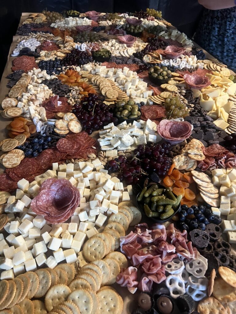 My mom, sister, and I made this for a family birthday party!