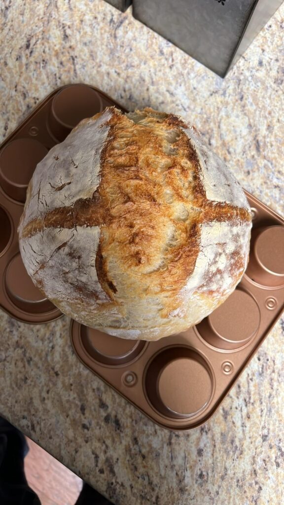 I am a beginner… this is my second loaf