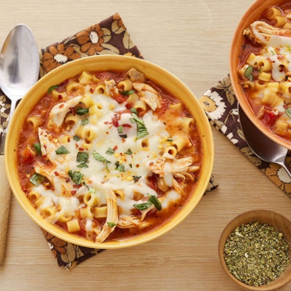 dutch oven chicken parm soup