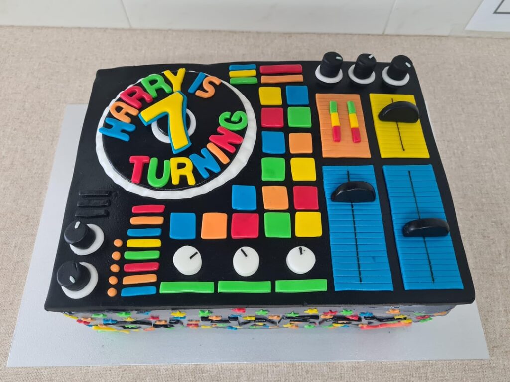 My son's 7th bday cake