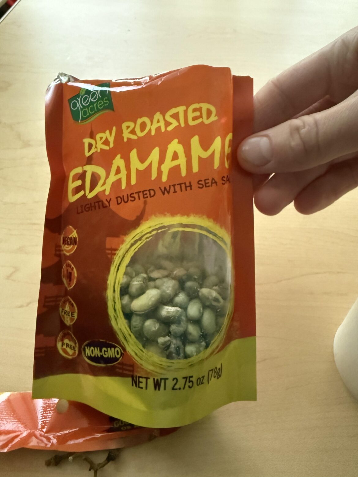 Dollar tree edamame: 360 cals 36g protein