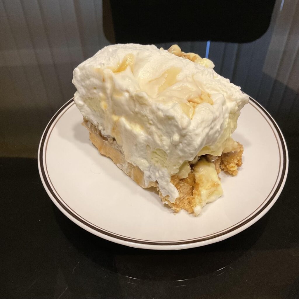 Caramel Banana No-Bake Dessert