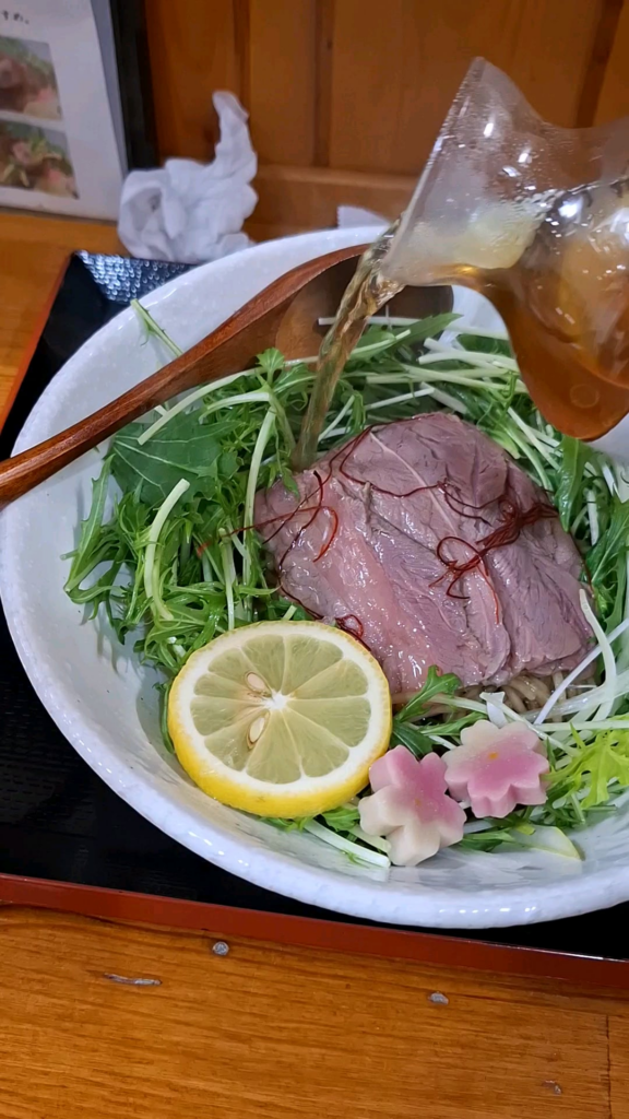 Horse Meat Ramen in Kobe, Japan